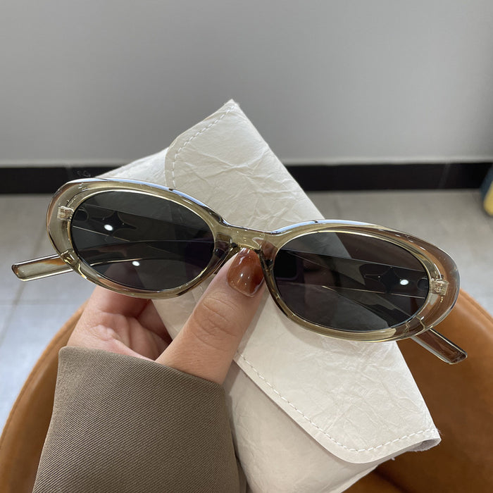 Wholesale Retro oval sunglasses, sunglasses with UV protection and strong light