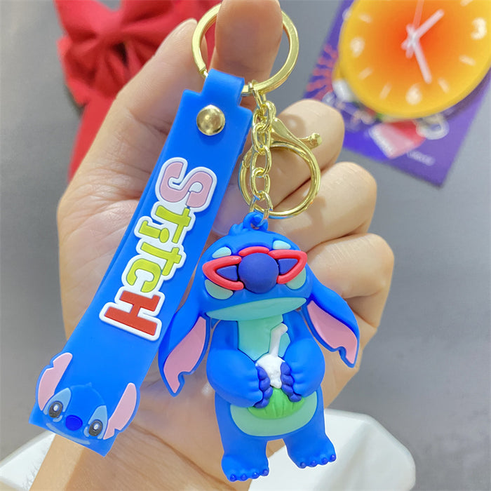 Wholesale PVC Cartoon Doll Keychain JDC-KC-WuYi209