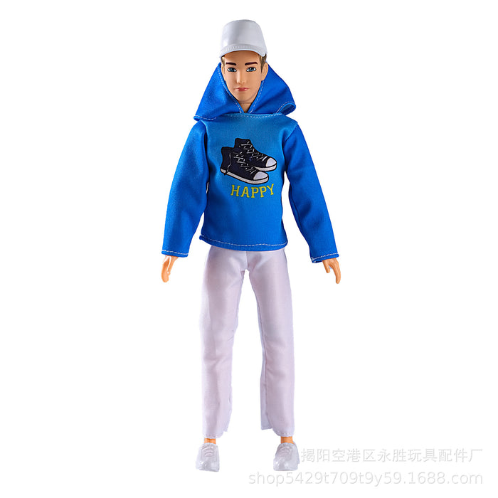 Wholesale prince casual  doll men' s suit children' s toy clothes
