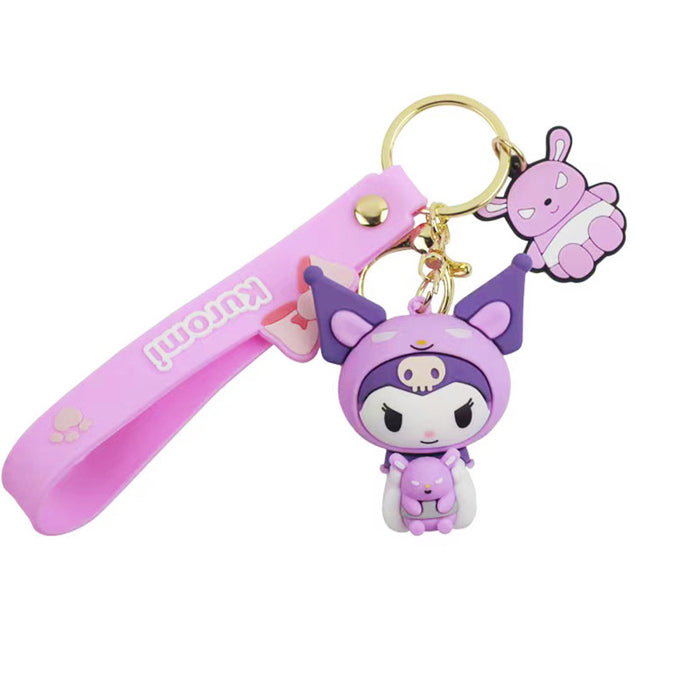 Wholesale PVC Cartoon Doll Keychain JDC-KC-NLu021