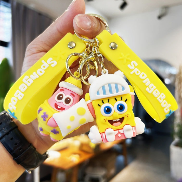 Wholesale PVC Cartoon Doll Keychain JDC-KC-ChuC013