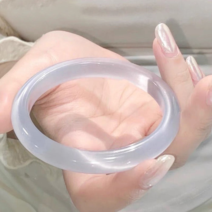 Wholesale Advanced Cat Eye Bracelet with Light Luxury and Ice Transparent Blue Charm