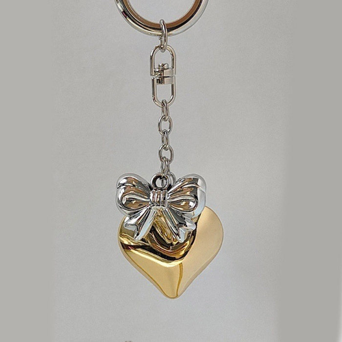 Wholesale Love Bow Alloy Keychain JDC-KC-Yux002