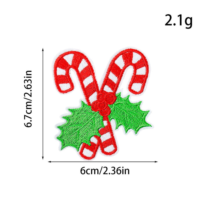 Wholesale Christmas Cloth Patch DIY Patches