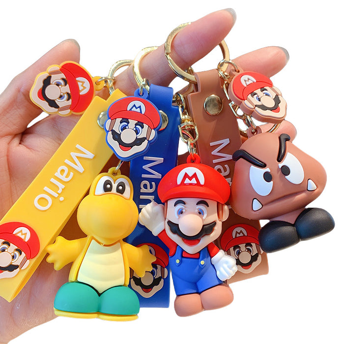 Wholesale PVC Cartoon Cute Doll Keychain JDC-KC-Yid023