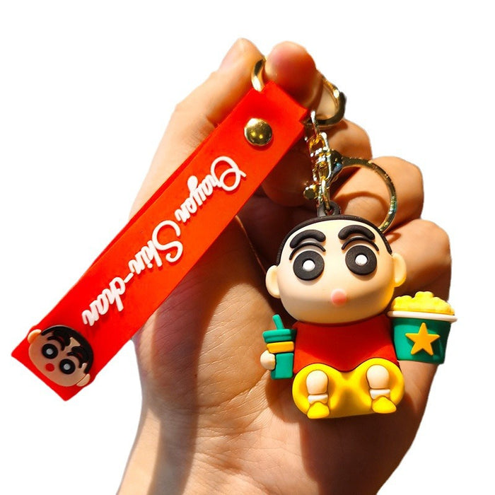 Wholesale Cartoon Doll Silicone Keychain JDC-KC-Tingm274