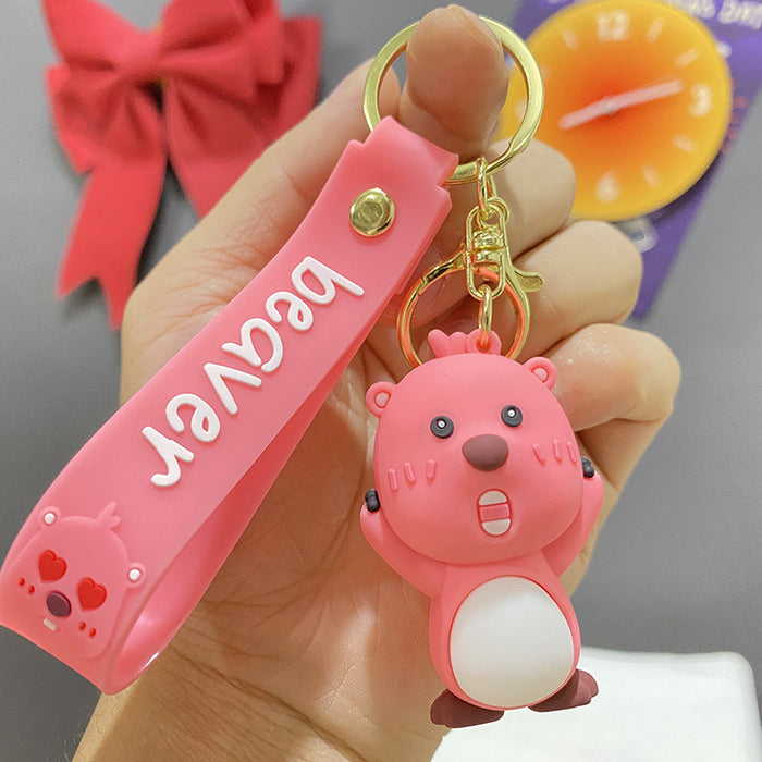 Wholesale PVC cartoon doll Keychain JDC-KC-WuYi097