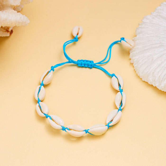 Wholesale Bohemian Sea Star Shell Beaded Bracelet Summer Beach Vacation Jewelry Accessory