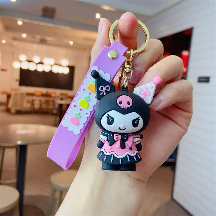 Wholesale Crossdressing Cartoon Doll Keychain JDC-KC-Many004