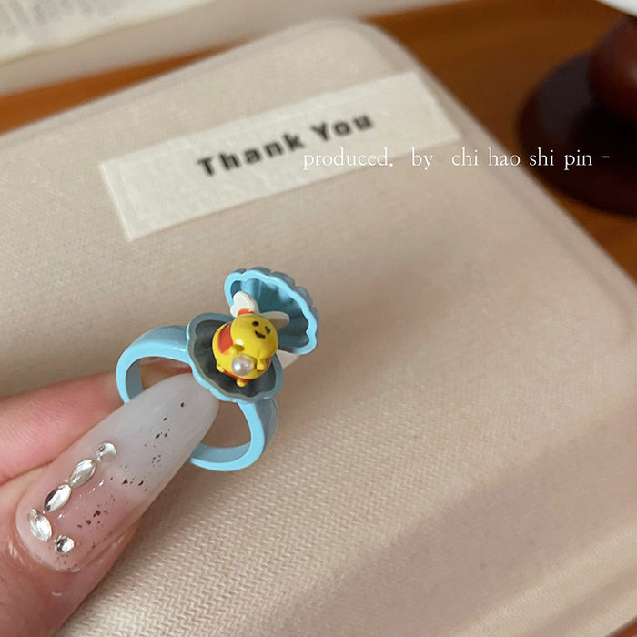 Wholesale Cute ring, niche, exquisite, personalized, versatile ring