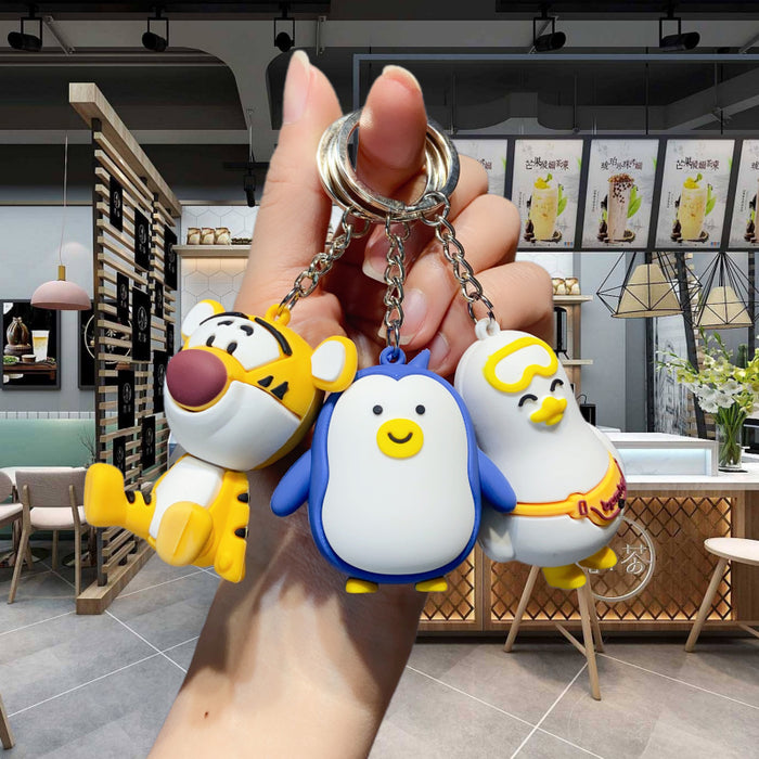 Wholesale PVC Cartoon Doll Keychain JDC-KC-YiD030