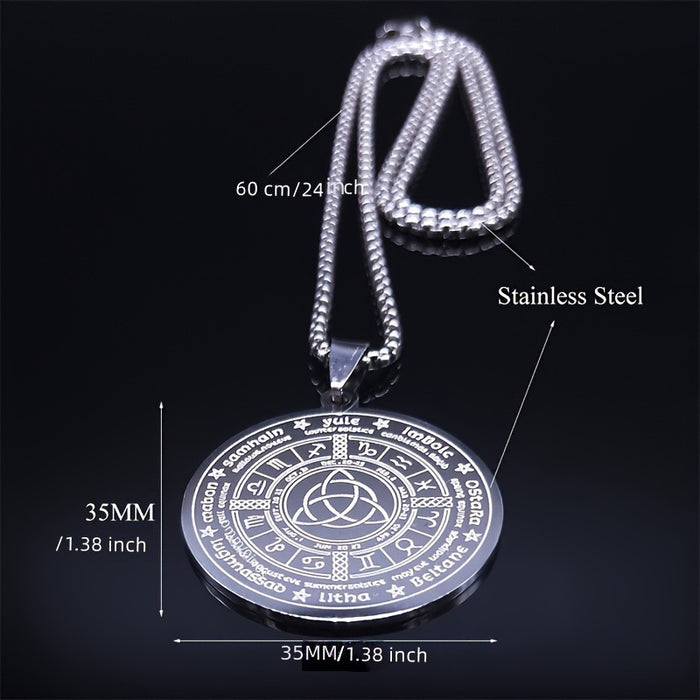 Wholesale Stainless steel necklace with gold-plated neck bead necklace