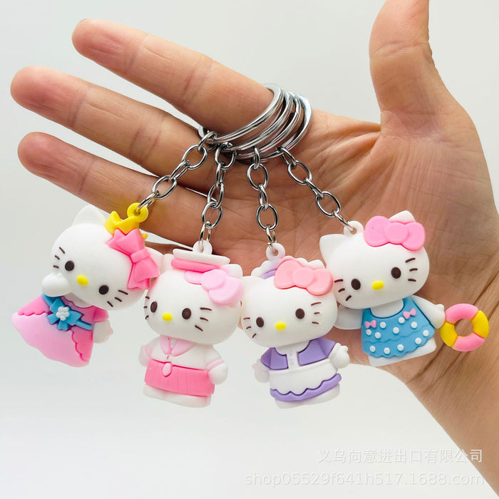 Wholesale PVC Cartoon Doll Keychain JDC-KC-XiangY057