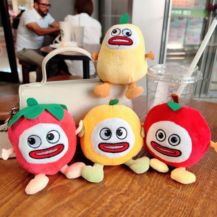 Wholesale Fruit Plush Keychain JDC-KC-ShuoT018