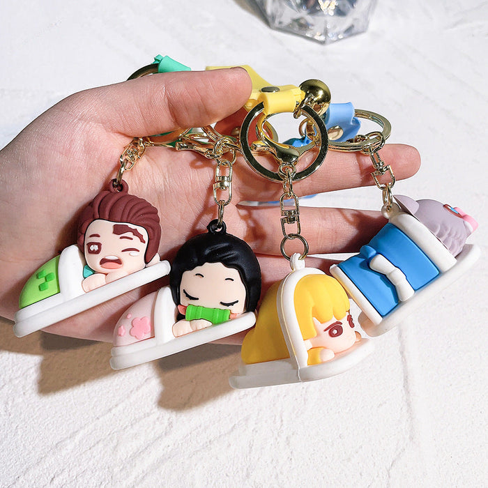 Wholesale Anime Figure Keychain JDC-KC-QiChao018