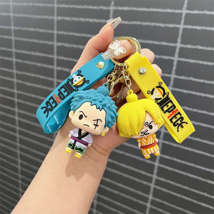 Wholesale Creative Cartoon Cute PVC Soft Keychain JDC-KC-JinB027