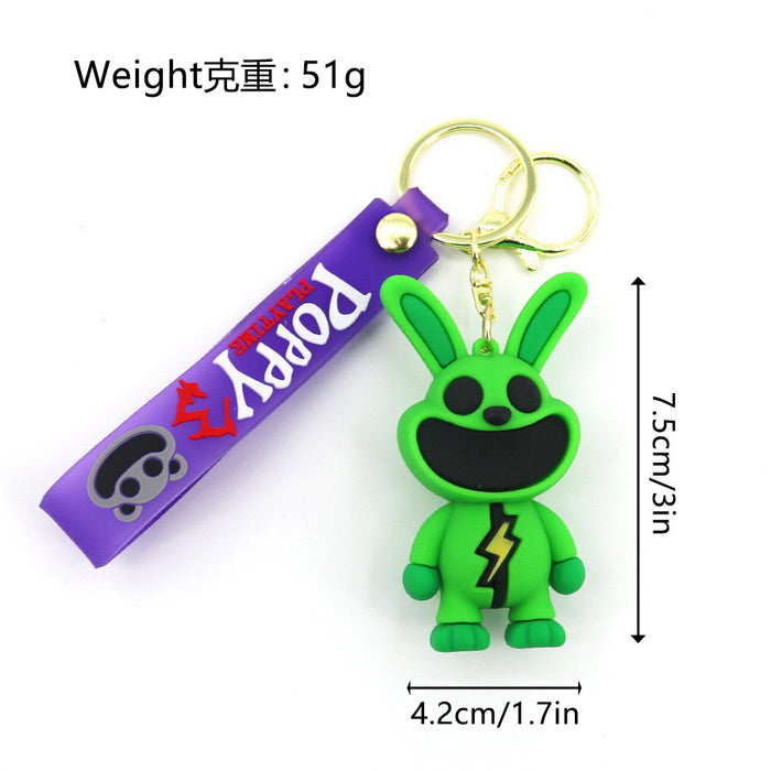 Wholesale Cartoon Cute PVC Doll Keychains JDC-KC-HaoAn010