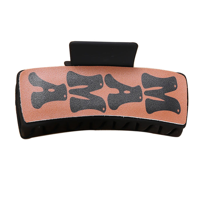 Wholesale printed square hairpin  simple all-match Hair Clips