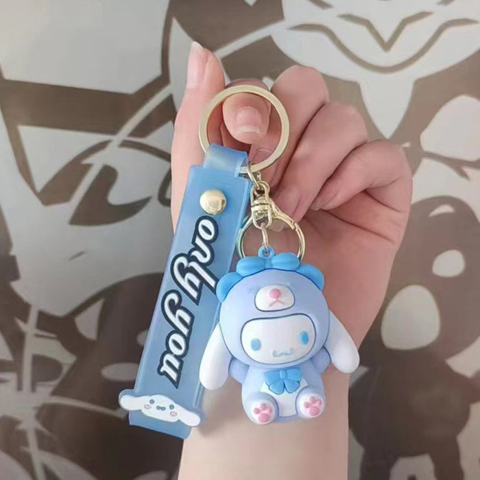 Wholesale Cartoon Silicone Doll Keychain JDC-KC-HaoXi020