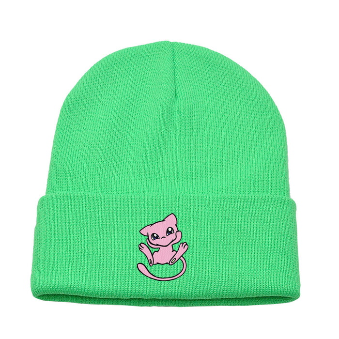 Wholesale Cartoon Embroidery Acrylic Wool Knitted Hat JDC-FH-HaiPu008