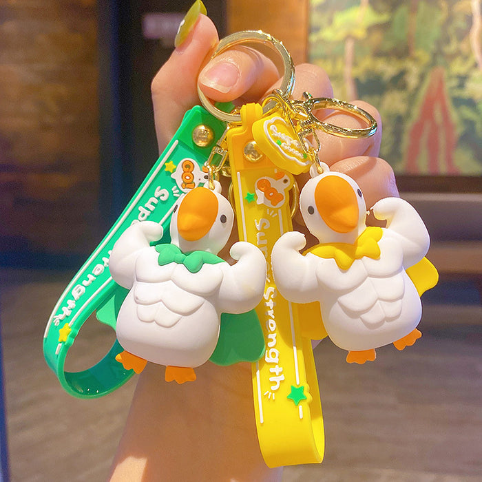 Wholesale Creative Mighty Goose Keychain