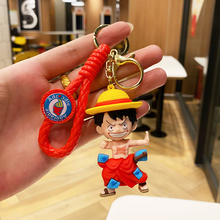 Wholesale PVC Cute Cartoon Doll Keychain JDC-KC-NLu009