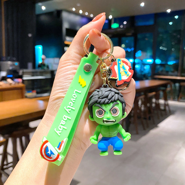 Wholesale Cartoon Glue Doll Keychain JDC-KC-Gongz047