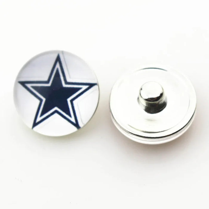 Wholesale  Rugby Team 32 Mixed 18mm snap button