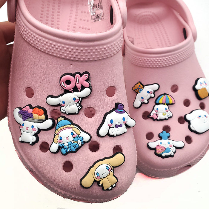 Wholesale 10PCS Cartoon PVC Hole Shoes Shoe Buckle JDC-SC-WanX001