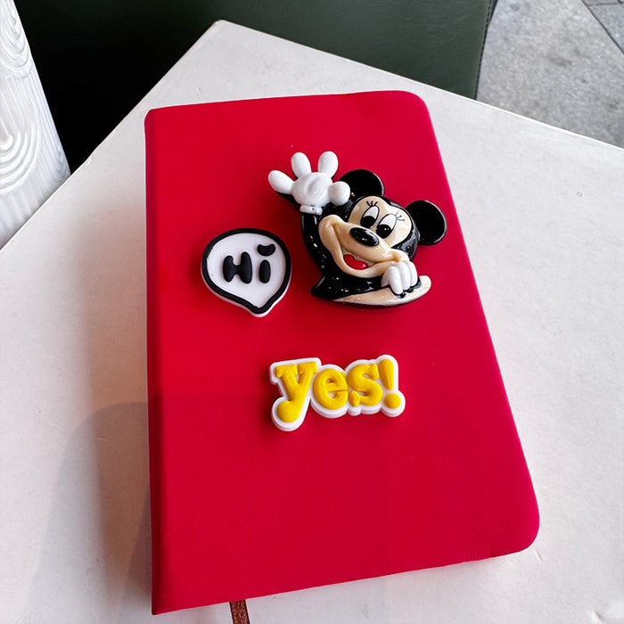 Wholesale Cartoon Mouse Image Cute Girl Heart Notebook Girl Gift Birthday Gift