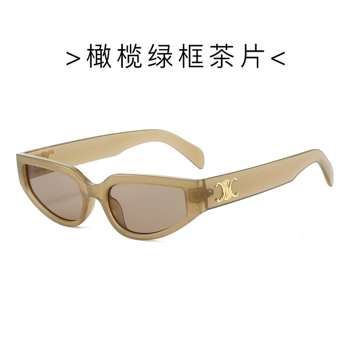 Wholesale Retro sunglasses, small frame polygonal high-end sunglasses, outdoor glasses
