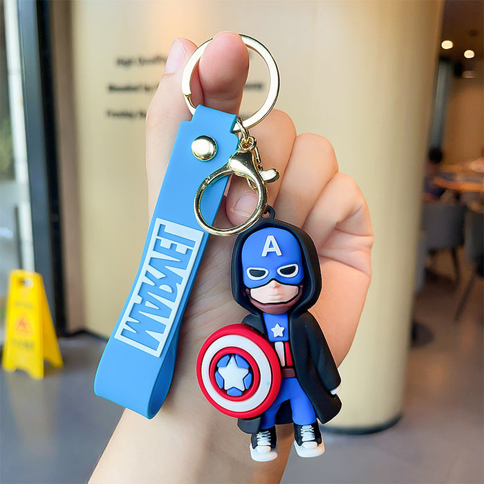 Wholesale Cartoon Doll PVC Keychain JDC-KC-YuanD004