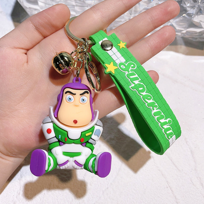 Wholesale Cartoon Silicone Doll Keychain JDC-KC-QiChao058