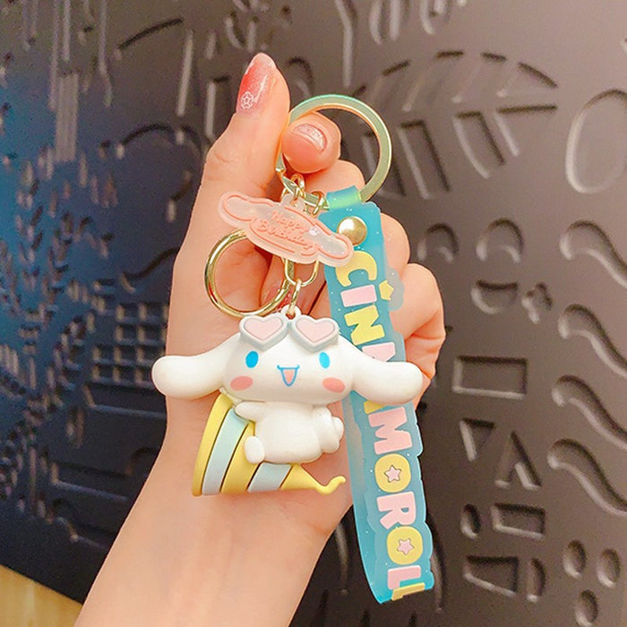 Wholesale PVC Cartoon Doll Keychain JDC-KC-ZhongC015