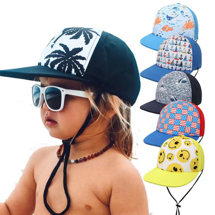 Wholesale Cotton Children's Anti-UV Quick-drying Baseball Cap JDC-FH-YunSen001