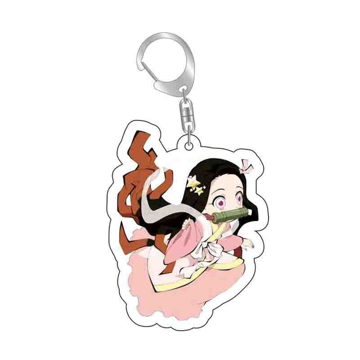 Wholesale Cartoon Acrylic Keychains JDC-KC-XinF007