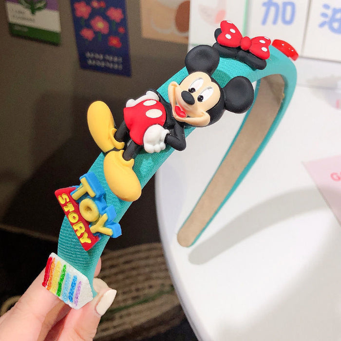 Wholesale Candy Color Cartoon Cute Sponge Headband JDC-HD-Wangl002