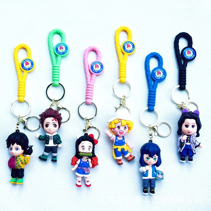 Wholesale PVC Cartoon Doll Keychain JDC-KC-YiChen001