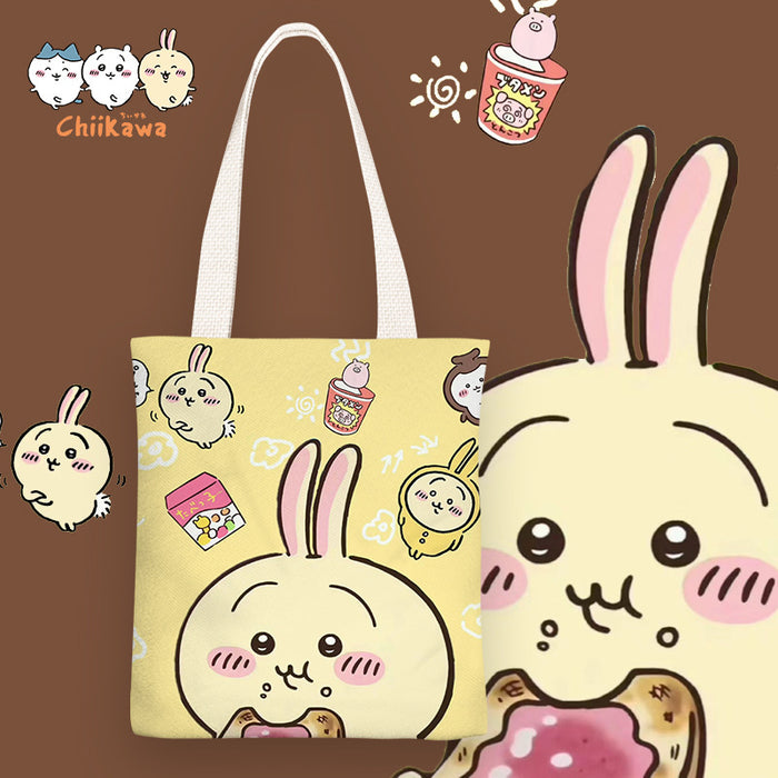 Wholesale Anime character print canvas shoulder bags
