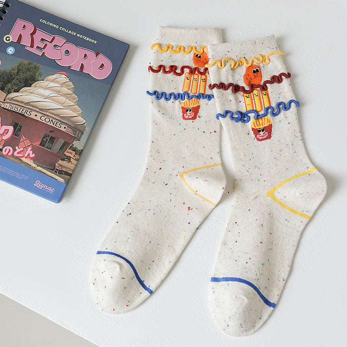 Wholesale Socks, tube socks, cute cartoon, ugly, cute, funny, long socks
