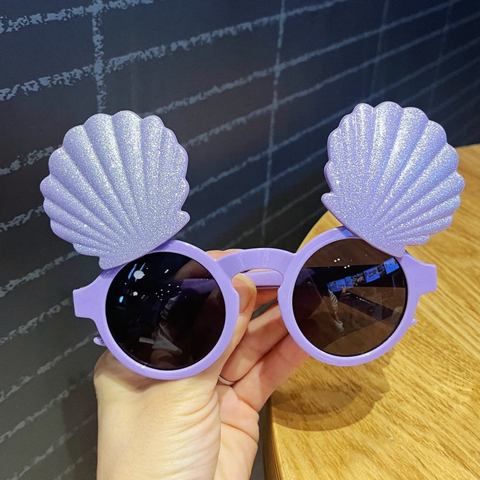 Wholesale Children's sunglasses, UV resistant, cute flip up glasses, personalized sunglasses, sun protection