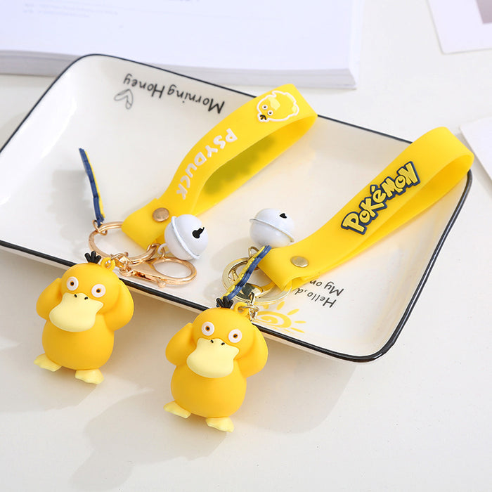 Wholesale Cute Cartoon Soft Rubber Doll Keychain JDC-KC-BoYue005