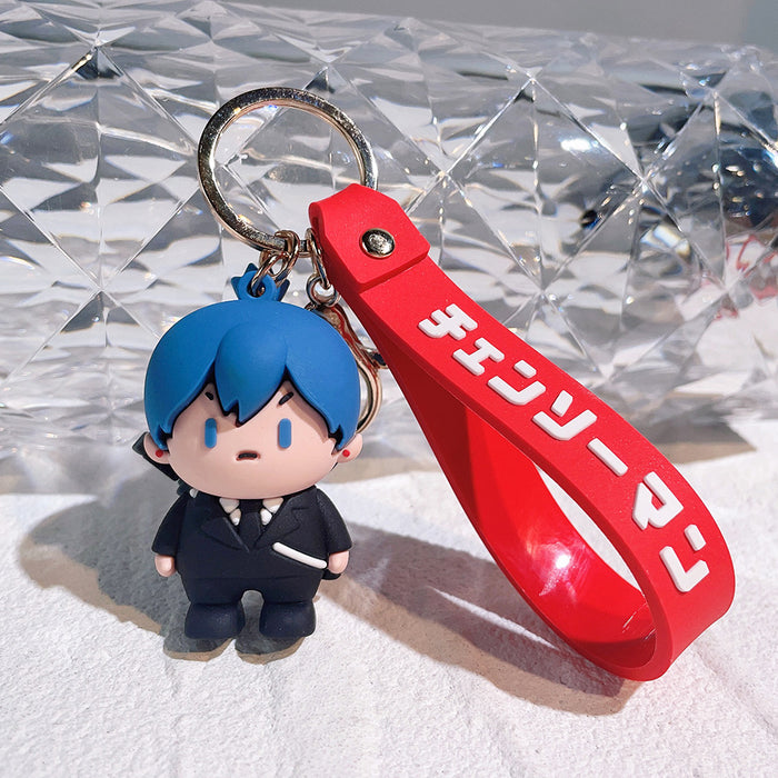 Wholesale Cartoon Doll PVC Keychain JDC-KC-Qiwei003