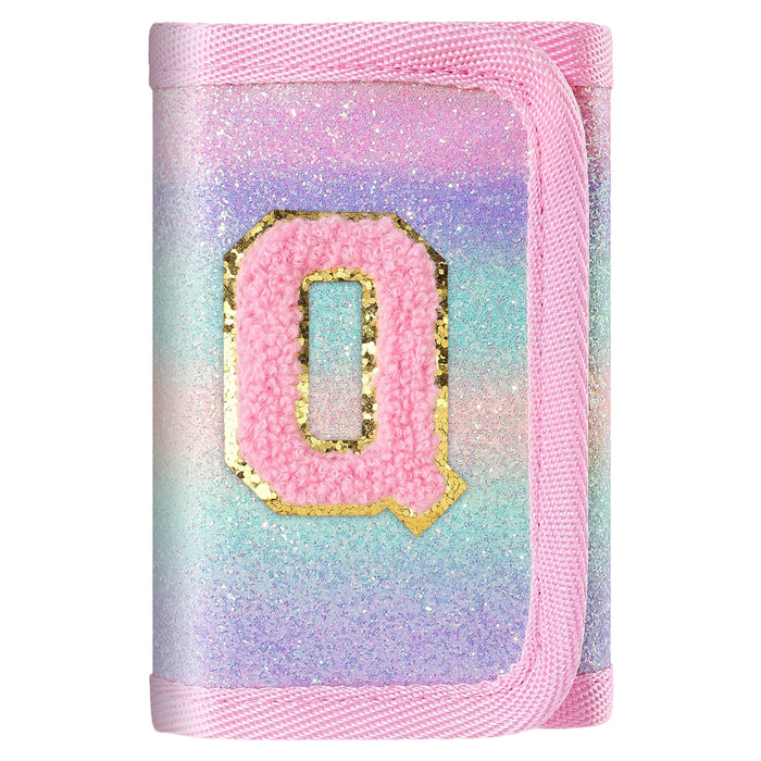 Wholesale Canvas Rainbow Letter Coin Purse Keychain Wallet Unisex Boutique