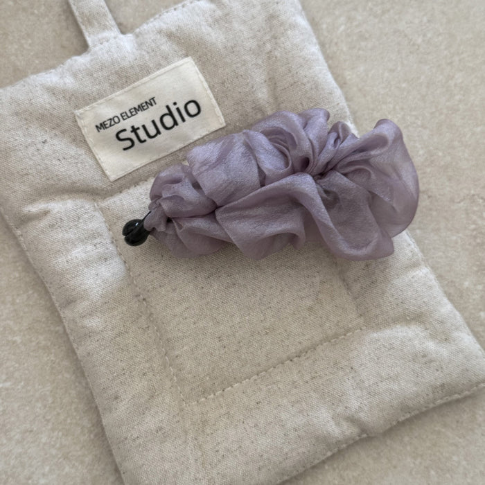 Wholesale Fabric Pleated Vertical High Ponytail Hairpin Banana Clip Elegant Hairpin