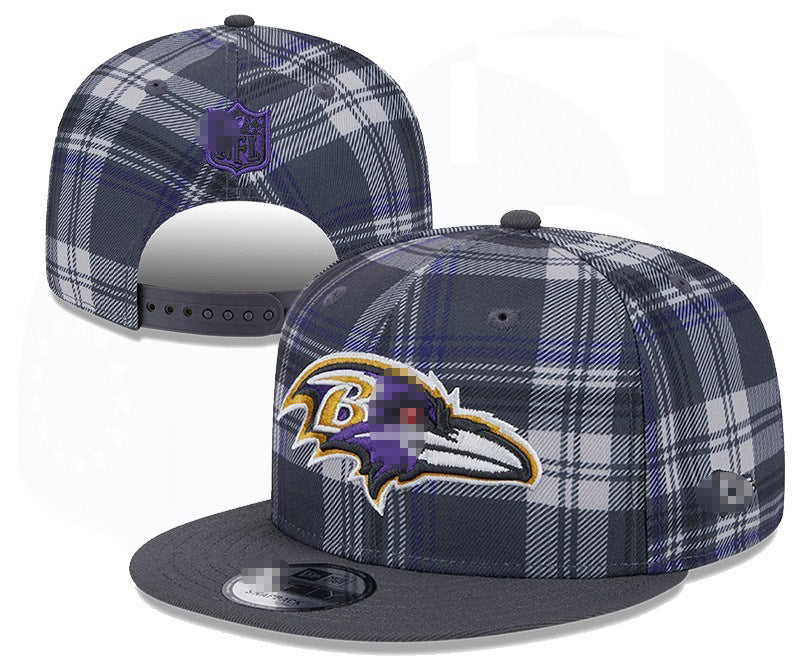 Wholesale Rugby Hat Baseball Cap Embroidered Flat Brim Hat Outdoor Sun Hat