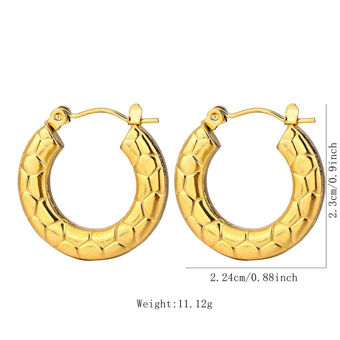 Wholesale Stainless Steel Geometric Earrings Earrings