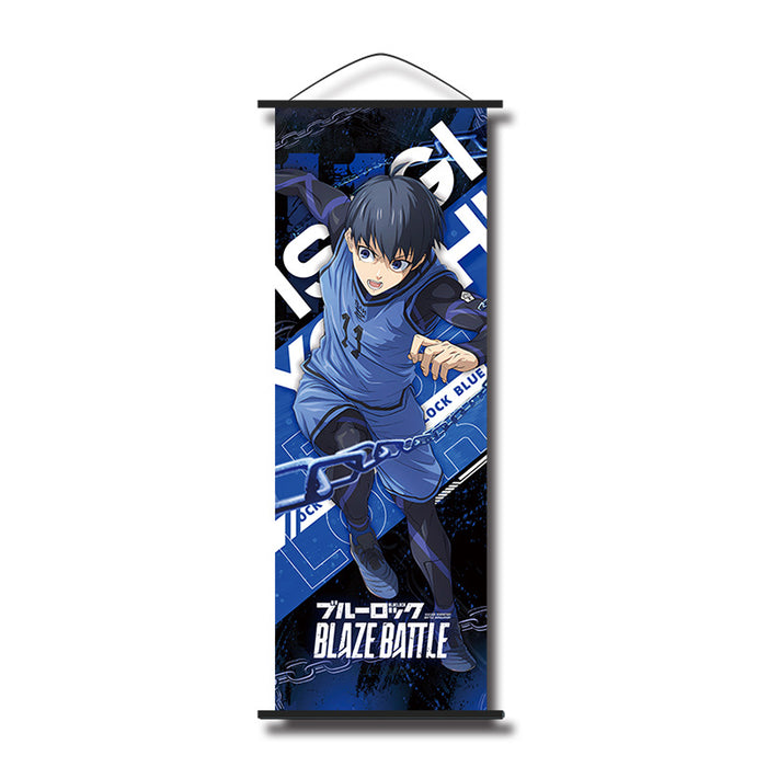 Wholesale Plastic Anime Hanging Wall Scroll Sports Theme Decorative Poster Trendy Fan Room Decor