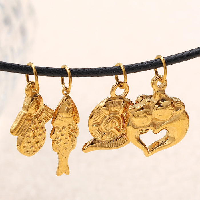 Wholesale Turtle  Dolphin Tuna Pendant Marine Series Pendant