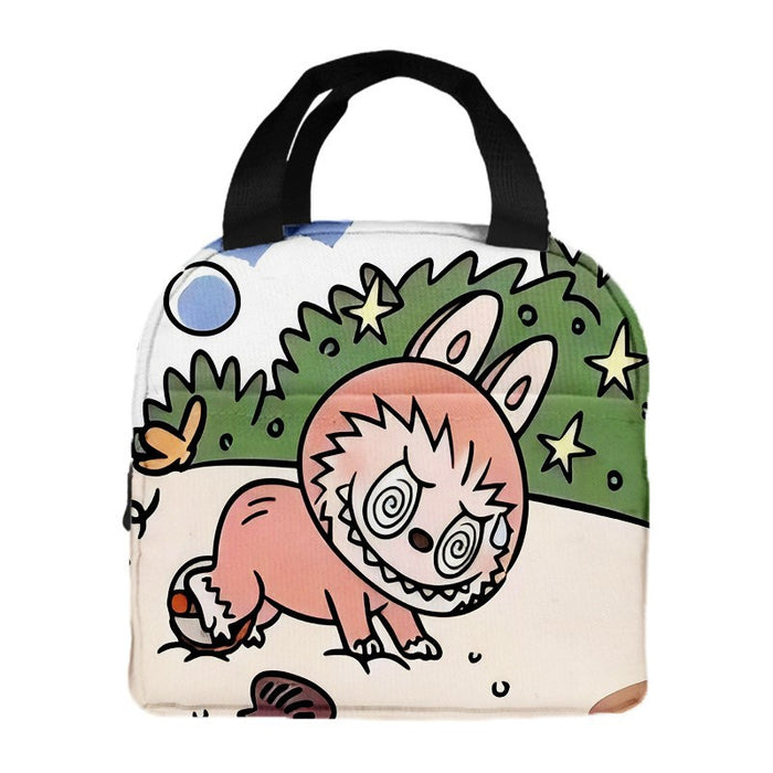 Wholesale Lunch Bag Cartoon Handbag Student Lunch Bag Aluminum Foil Insulated Meal Bag Lunch Box Bag